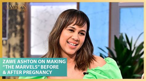Zawe Ashton Gets Real About Making “The Marvels” Before.